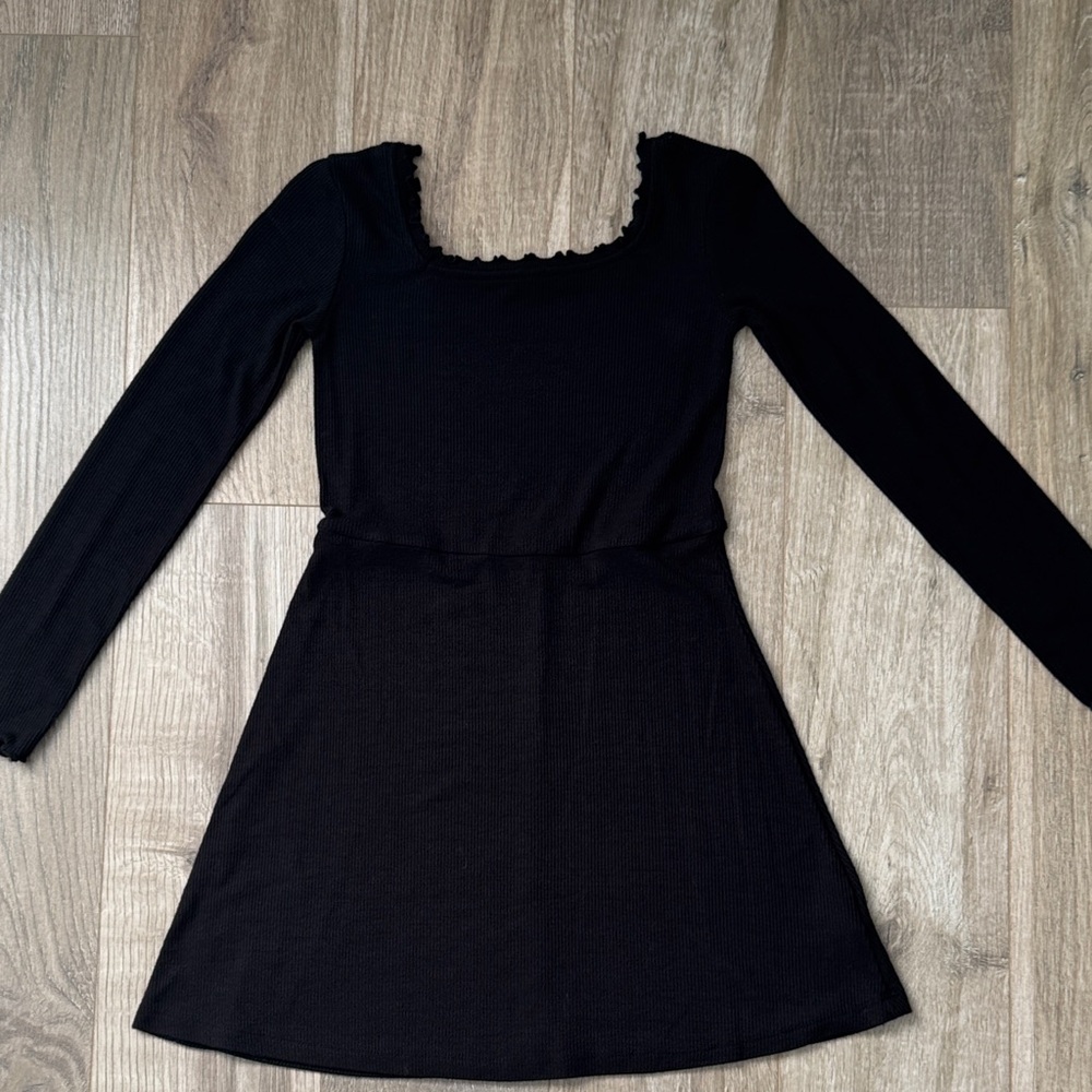 Art class Girl Black Long Sleeve Dress Size S (6/6X)